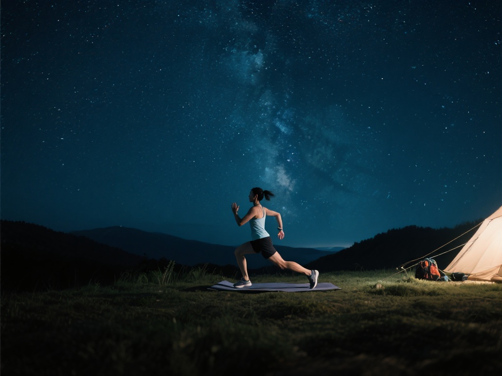 星空下的体育:在星河下挑战自我极限 (星空下的体育:在璀璨星河中挑战自我极限之旅) 夜晚的星空总是充满神秘与浪漫,而将体育运动置于这样