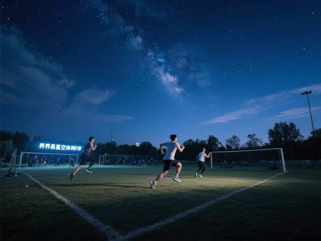 想象一下，在一片开阔的场地上，头顶是无边无际的星空