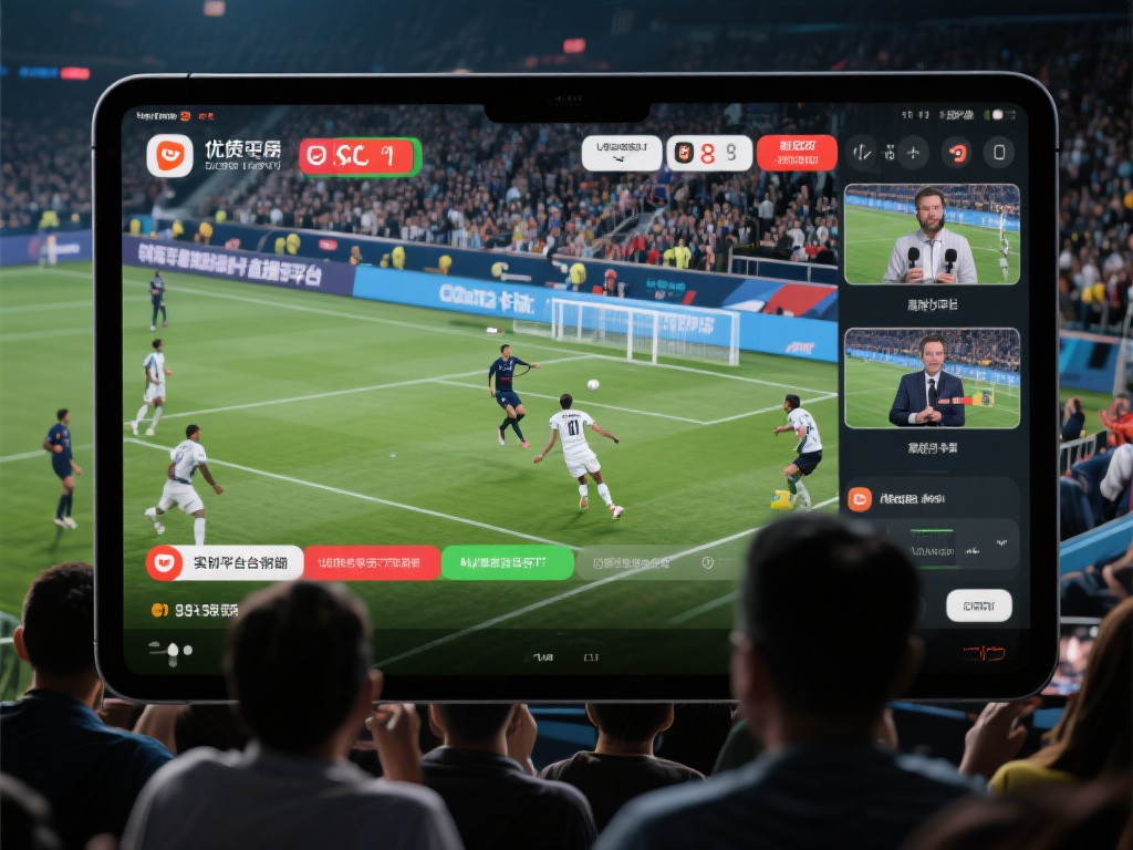 体育赛事的魅力在于实时性和互动性，但如果直播平台卡