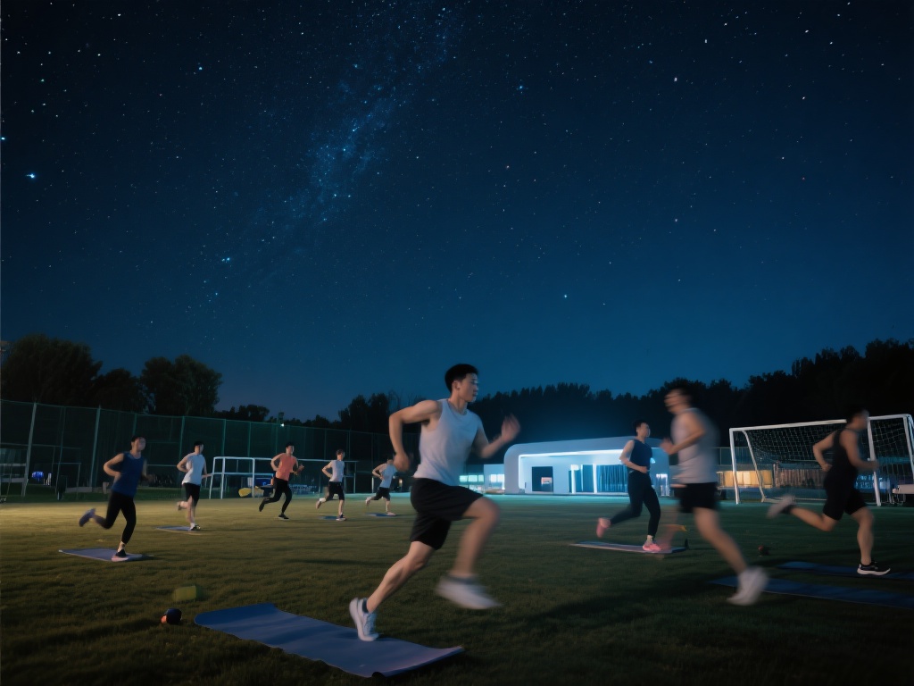 想象一下，在一片开阔的场地上，头顶是无垠的星空，周