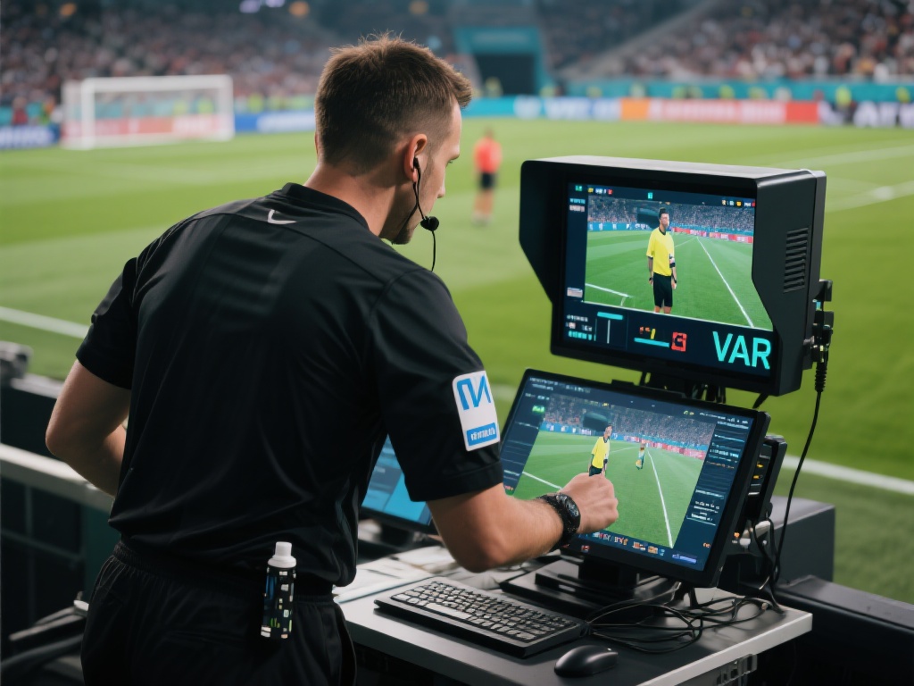 更令人振奋的是，AI还被用于裁判辅助。以视频助理裁